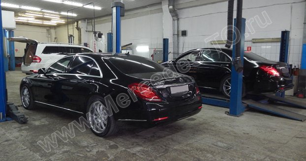 ТО Мерседес S класса w222