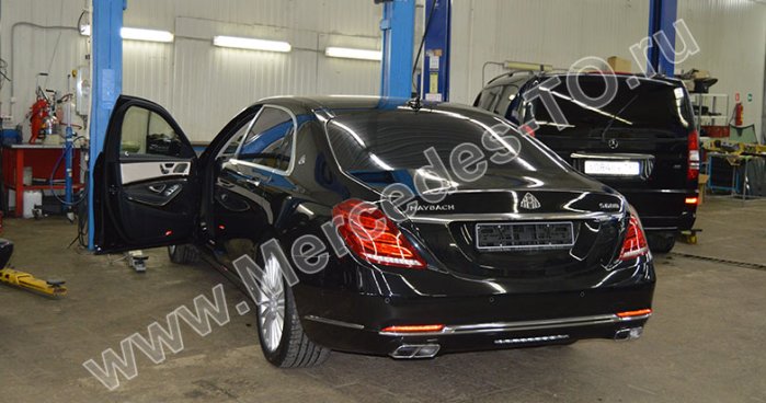 Техническое обслуживание Мерседес Майбах Maybach x222