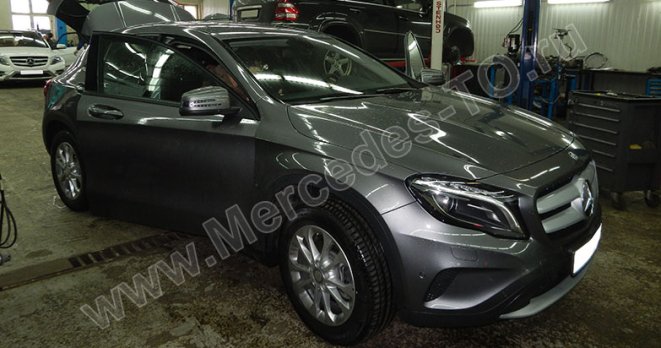 obslugivanie mercedes x156 gla