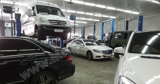 Сделать ТО на Мерседес W222 S класса