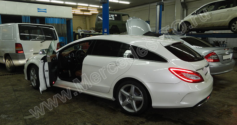 obslugivanie mercedes cls w218