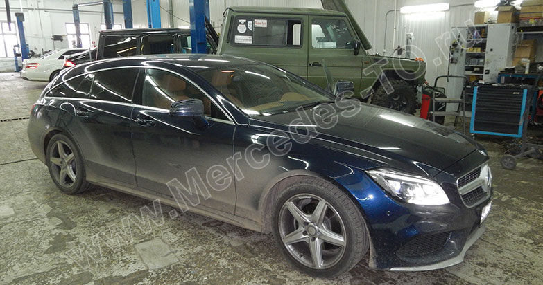 tehnicheskoe obslugivanie mercedes cls w218