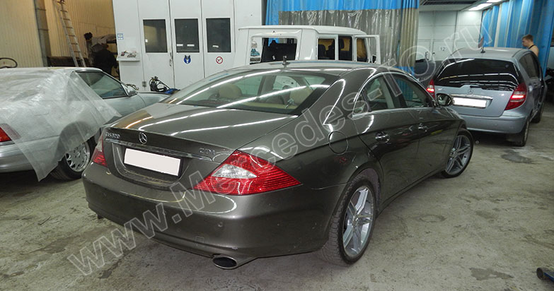 obslugivanie mercedes cls w219