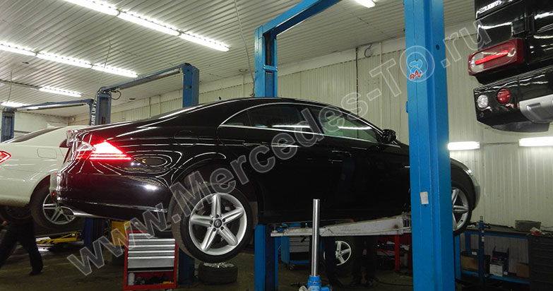 sdelat to mercedes cls w219