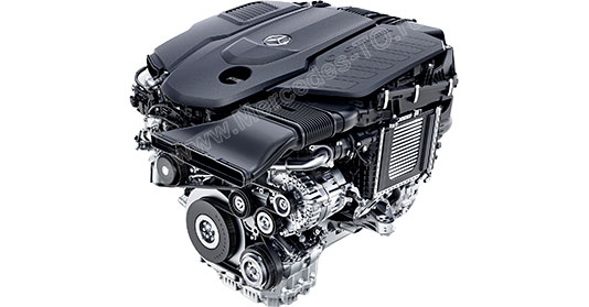 Дизельный двигатель OM656 - GLS450GLS 350d GLS400d GLS450d